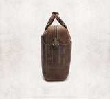 The Welch Briefcase | Vintage Leather Messenger Bag from STEEL HORSE LEATHER