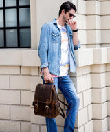 The Freja Backpack | Handcrafted Leather Backpack from STEEL HORSE LEATHER
