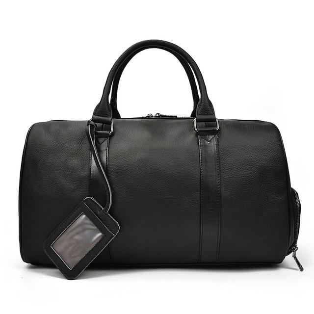 The Endre Weekender | Vintage Leather Duffle Bag from STEEL HORSE LEATHER