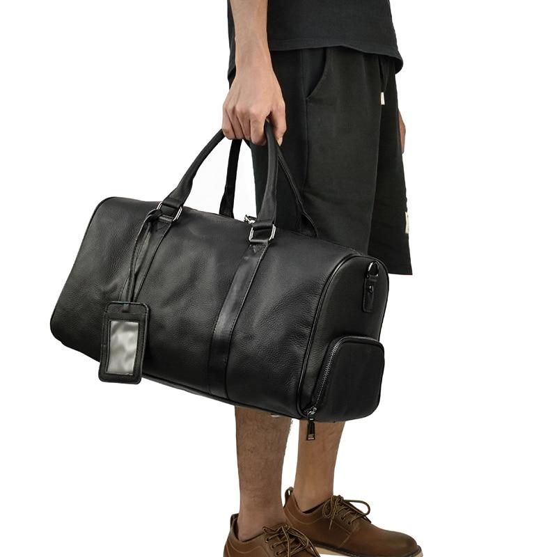 The Endre Weekender | Vintage Leather Duffle Bag from STEEL HORSE LEATHER