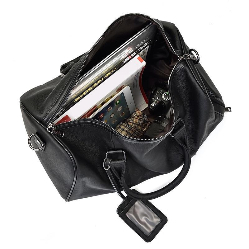 The Endre Weekender | Vintage Leather Duffle Bag from STEEL HORSE LEATHER