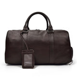 The Endre Weekender | Vintage Leather Duffle Bag from STEEL HORSE LEATHER