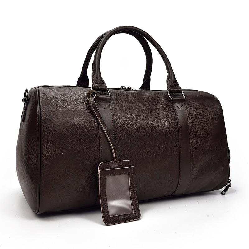 The Endre Weekender | Vintage Leather Duffle Bag from STEEL HORSE LEATHER