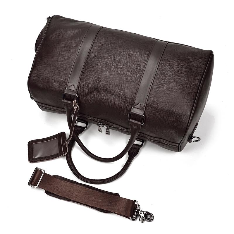 The Endre Weekender | Vintage Leather Duffle Bag from STEEL HORSE LEATHER