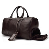 The Endre Weekender | Vintage Leather Duffle Bag from STEEL HORSE LEATHER