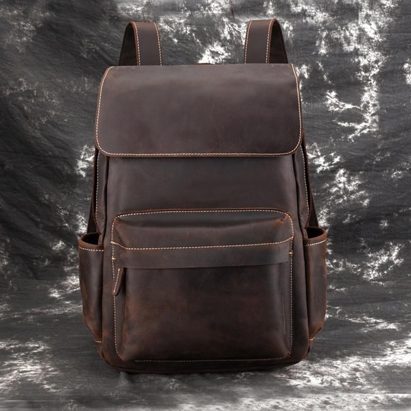 The Helka Backpack | Genuine Vintage Leather Backpack from STEEL HORSE LEATHER