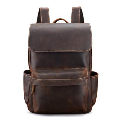 The Helka Backpack | Genuine Vintage Leather Backpack from STEEL HORSE LEATHER