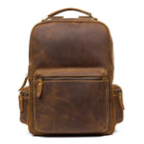 The Langley Backpack | Genuine Vintage Leather Backpack from STEEL HORSE LEATHER