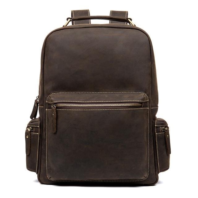 The Langley Backpack | Genuine Vintage Leather Backpack from STEEL HORSE LEATHER