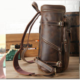 The Raoul Backpack | Handmade Vintage Leather Backpack from STEEL HORSE LEATHER