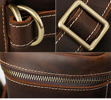 The Raoul Backpack | Handmade Vintage Leather Backpack from STEEL HORSE LEATHER