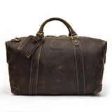 The Eira Duffle Bag | Vintage Leather Weekender from STEEL HORSE LEATHER
