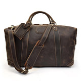 The Eira Duffle Bag | Vintage Leather Weekender from STEEL HORSE LEATHER