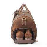 The Dagny Weekender | Large Leather Duffle Bag from STEEL HORSE LEATHER