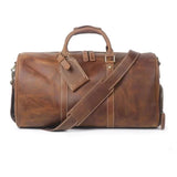 The Dagny Weekender | Large Leather Duffle Bag from STEEL HORSE LEATHER