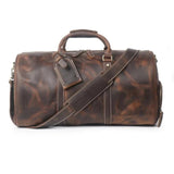 The Dagny Weekender | Large Leather Duffle Bag from STEEL HORSE LEATHER