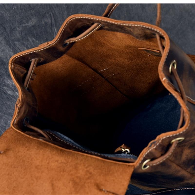 The Olaf Rucksack | Vintage Leather Travel Backpack from STEEL HORSE LEATHER