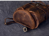 The Olaf Rucksack | Vintage Leather Travel Backpack from STEEL HORSE LEATHER
