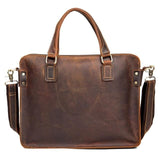 The Viggo Briefcase | Genuine Leather Messenger Bag from STEEL HORSE LEATHER