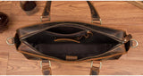 The Viggo Briefcase | Genuine Leather Messenger Bag from STEEL HORSE LEATHER