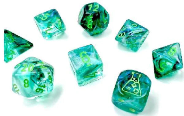 CHESSEX: POLYHEDRAL LAB DICE DICE SETS From PunkOuter Games