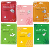 Natural Organic Facial Masks (3 Pack) From Tones by Cocoa