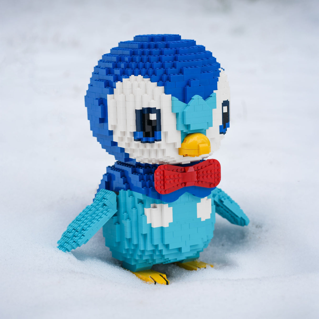Life-Sized Proud Penguin from Bricker Builds
