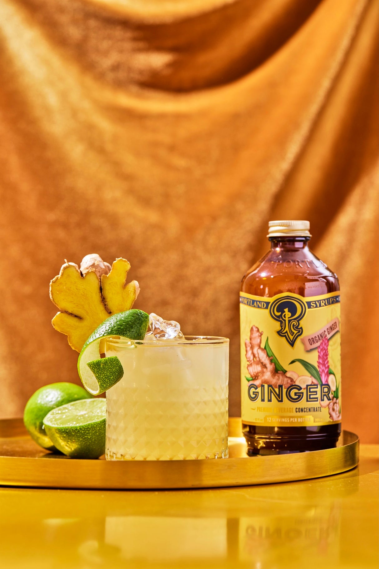 Authentic Ginger Syrup two-pack from Portland Syrups