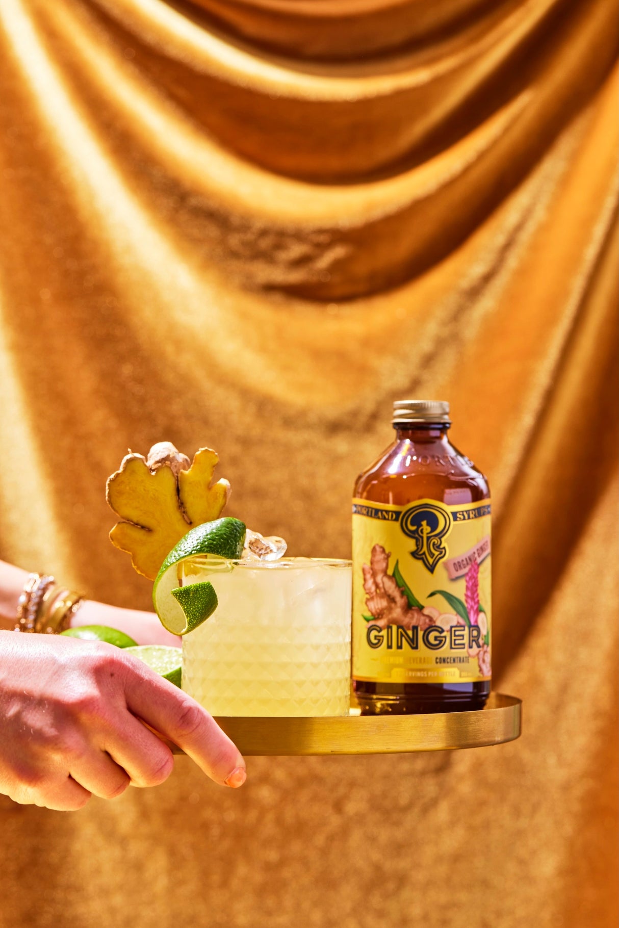 Authentic Ginger Syrup from Portland Syrups