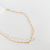Multi Layered Beaded Chain Necklace from Pretty Simple