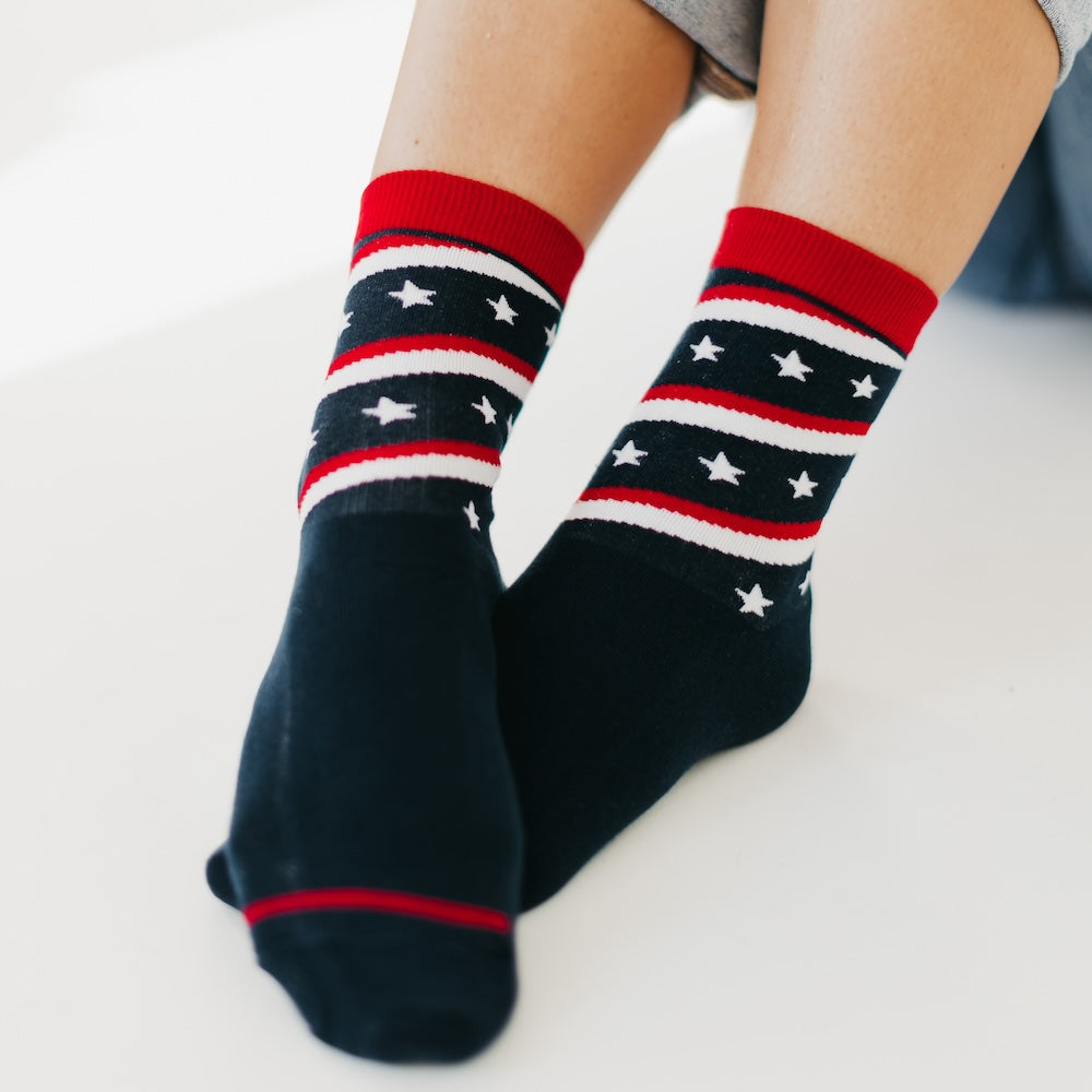 God Bless America USA Socks from Pretty Simple