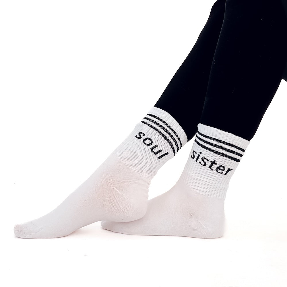 Word Up Stripe Socks from Pretty Simple