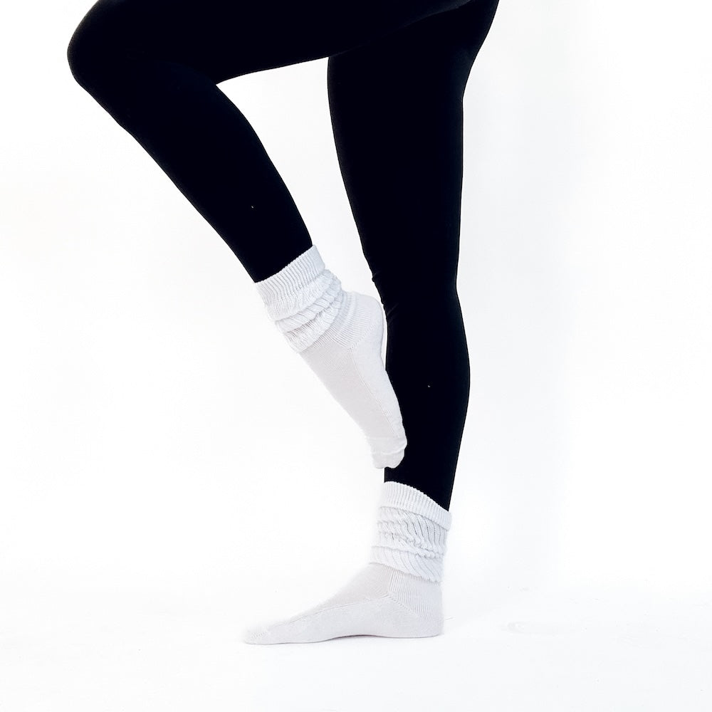 Sarah Scrunch Athletic Socks from Pretty Simple