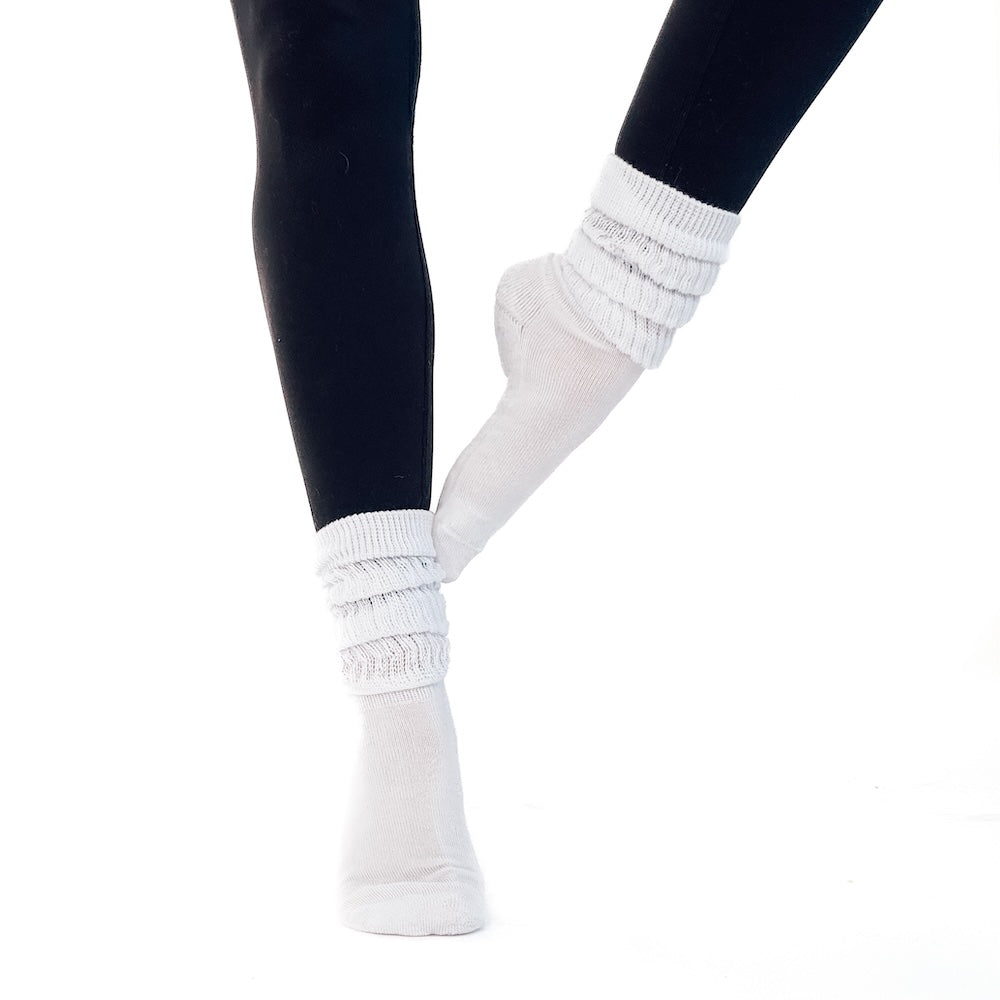 Sarah Scrunch Athletic Socks from Pretty Simple