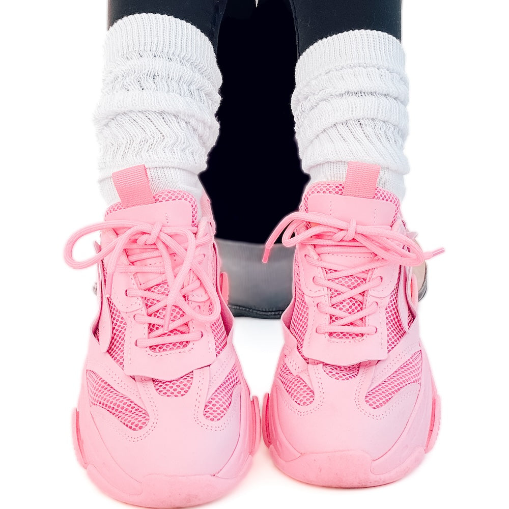 Sarah Scrunch Athletic Socks from Pretty Simple