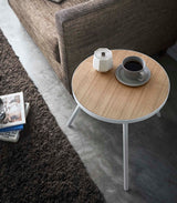 Side Table (20" H)  - Steel + Wood from Yamazaki Home