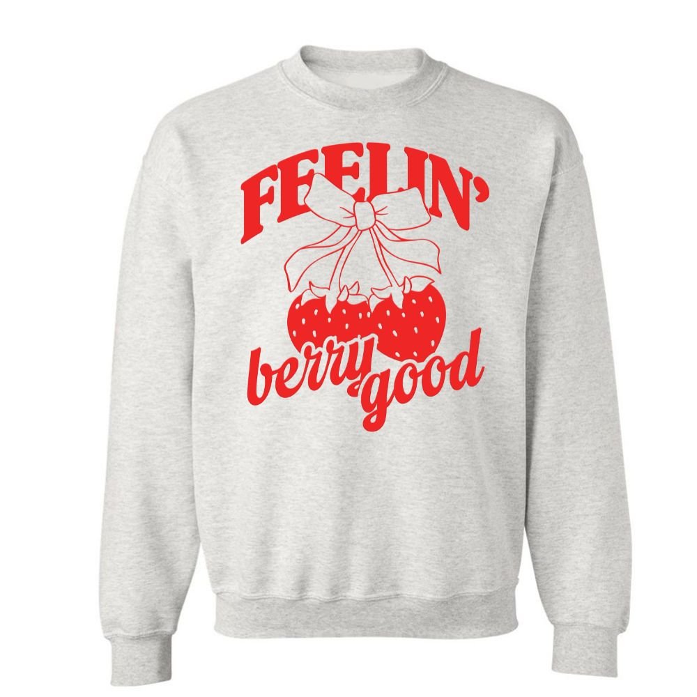 PUFF 'Berries & Bows' Crewneck Sweatshirt from United Monograms