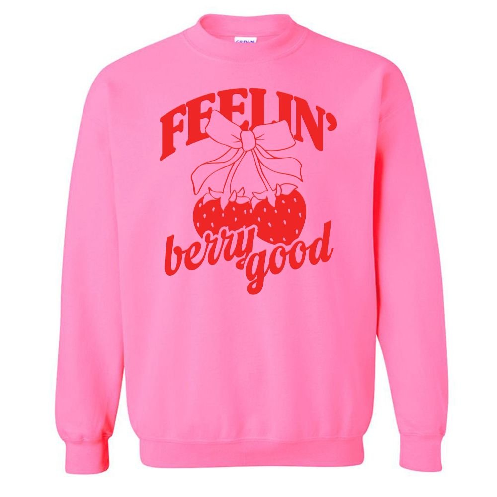 PUFF 'Berries & Bows' Crewneck Sweatshirt from United Monograms