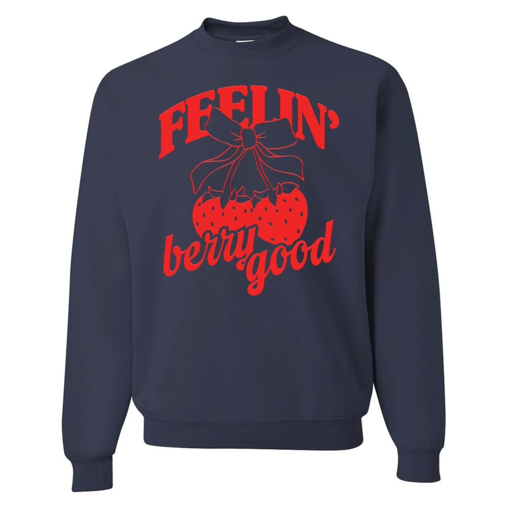 PUFF 'Berries & Bows' Crewneck Sweatshirt from United Monograms