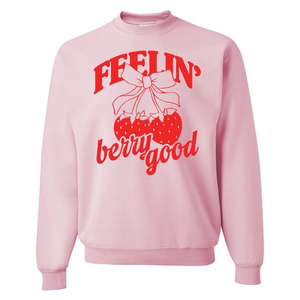 PUFF 'Berries & Bows' Crewneck Sweatshirt from United Monograms