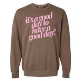 PUFF 'Good Day²' Lightweight Sweatshirt from United Monograms