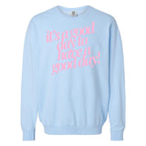 PUFF 'Good Day²' Lightweight Sweatshirt from United Monograms