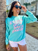 PUFF 'Good Day²' Lightweight Sweatshirt from United Monograms