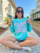 PUFF 'Good Day²' Lightweight Sweatshirt from United Monograms