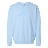 PUFF 'Happy Is The New Rich' Lightweight Sweatshirt from United Monograms