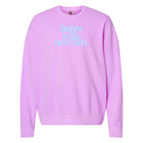 PUFF 'Happy Is The New Rich' Lightweight Sweatshirt from United Monograms