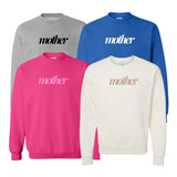 PUFF 'Simply Mother' Crewneck Sweatshirt from United Monograms
