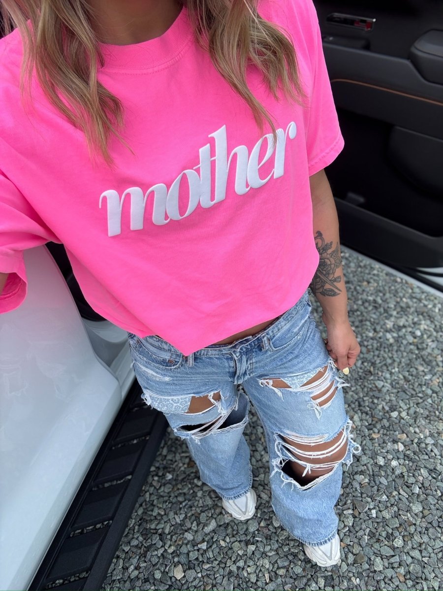 PUFF 'Simply Mother' T-Shirt from United Monograms