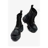 Women's Punk Platform Ankle Boots Strap from Kawaii Stop
