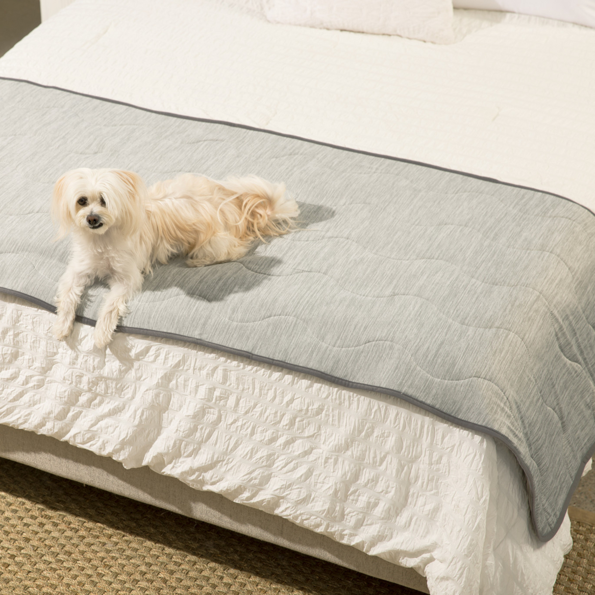 PupChill™ Cooling Waterproof Runner Blanket - Arctic Grey from Paw.com